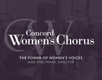 SMALL BUSINESS BRANDING - Concord Women's Chorus