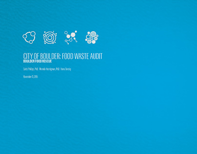 Boulder Food Rescue—Food Waste Audit // Print Design