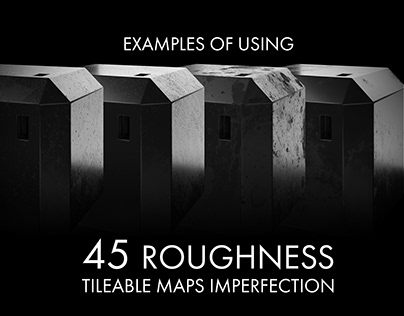 45 Roughness Maps Surface Imperfection 4k Textures