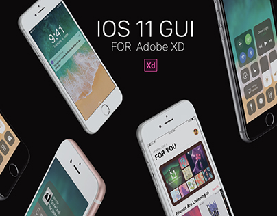 IOS 11 GUI FOR Adobe XD
