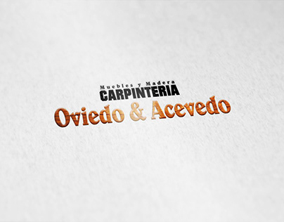 Logo Carpintería Oviedo y Acevedo