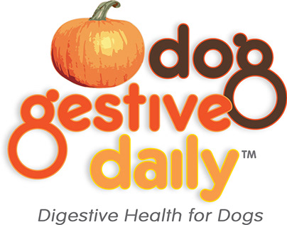 Dog-gestive product logo and package design