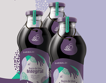 GARIBALDI (grape juice) | Label & Package Design