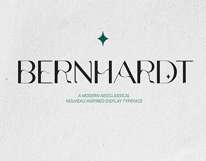 Bernhardt Nouveau Typeface