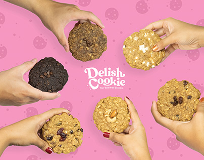 Delish Cookie Branding