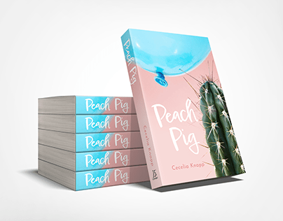 Peach Pig - Cecelia Knapp - Book Cover Design