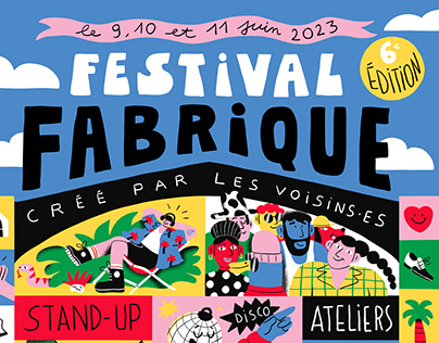 Festival Fabrique 2023 // poster