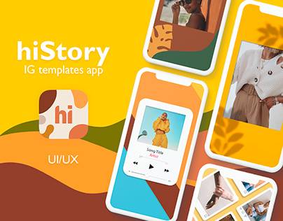hiStory Mobile App UI UX