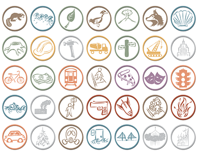 45 Symbols: Life of a City