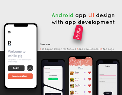 Android UI design and app Development