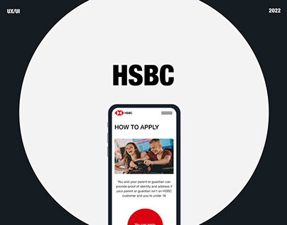 HSBC website concept