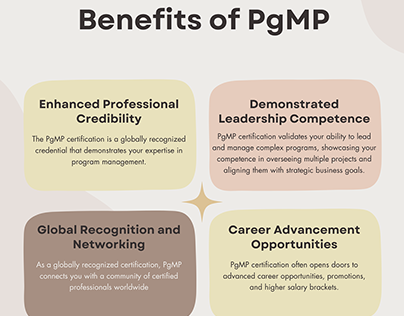 Benefits of PgMP