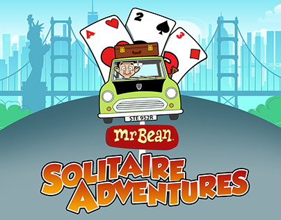 Mr.Bean Solitaire Game Background
