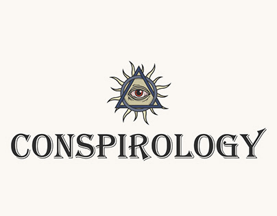 Conspirology. Print for clothes