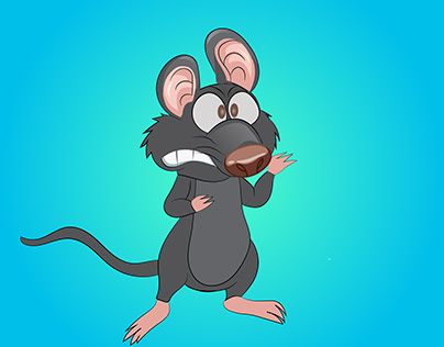 Rodent Mouse Vector Portrait