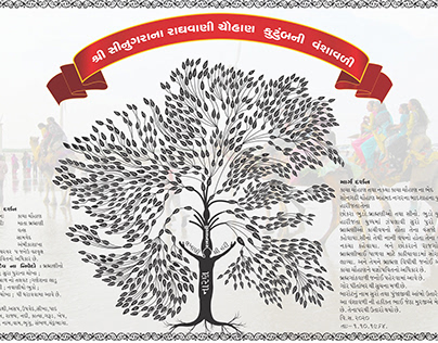 FAMILY TREE_Chauhan, Sinogra, Kutch, Gujarat (INDIA)
