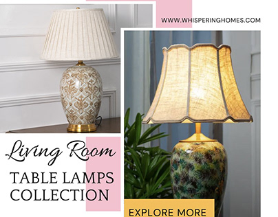 Designer Living Room Lamps Collection