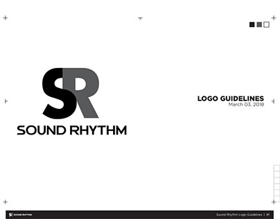 Re-Design Sound Rhythm logo with Brand Guidelines