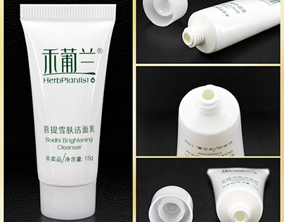 hot stamping hand cream pe cosmetic tube packaging