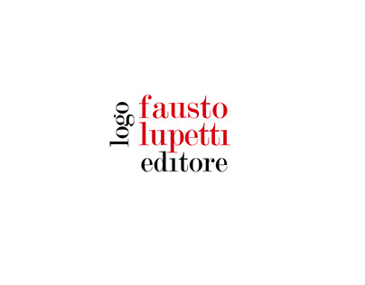 FAUSTO LUPETTI EDITORE. Identity system and book covers