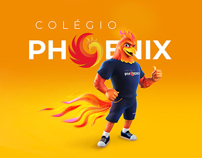 Mascote Colégio Phoenix