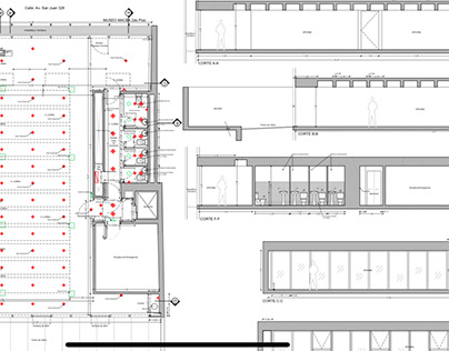 Floor plan, Autocad, architecture