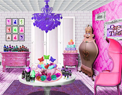 Retail Concept for Disney and LUSH 