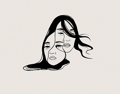 Illustration series „self-acceptance”