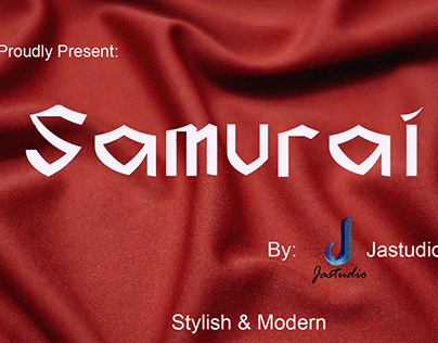 Samurai Font