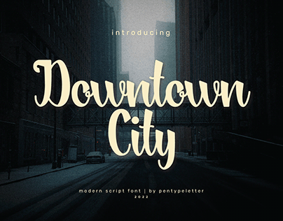 Downtown City Font