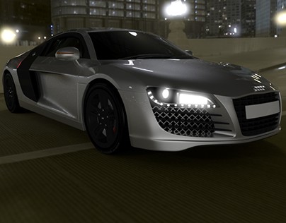 Audi R8 Maya model