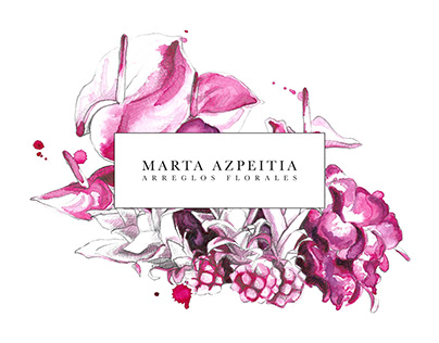 Marta Azpeitia | Floral arrangements logo