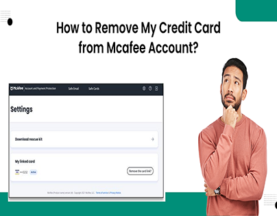 How to Remove My Credit Card from Mcafee Account?