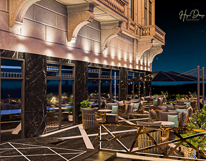 Makram Hotel Terrace Design - Saudi Arabia