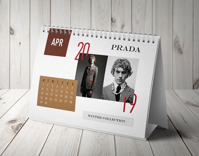 "PRADA 2019" | Concept Calendar Design