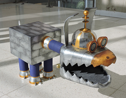 Project thumbnail - Maqueta de Goddard, perro robot de Jimmy Neutron