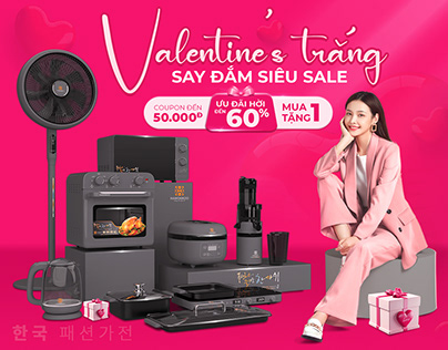 Banner Sale Houseware_Shopee_Pink_Valentine's