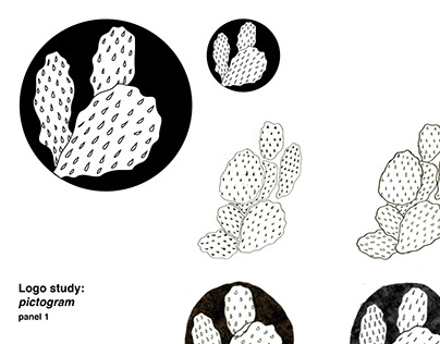 Pictogram study for Cactus Outdoor Adventures Co.