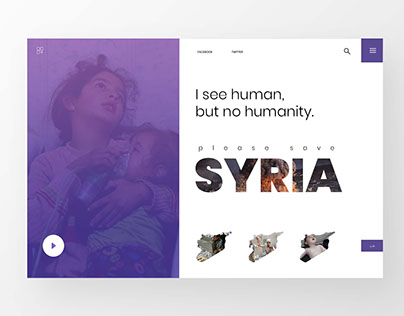 I see human but no humanity : Save Syria