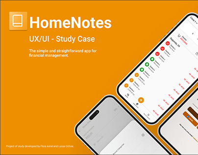 HomeNotes - App for financial management - Case Study