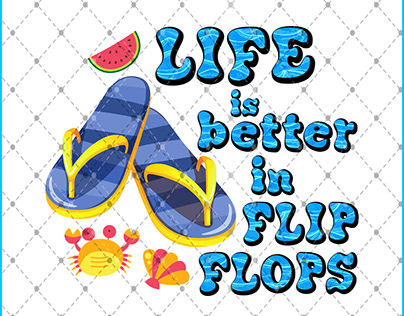 Flip Flop Sublimation