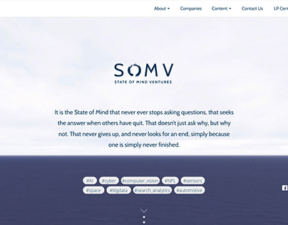 SOMV custom website design and build
