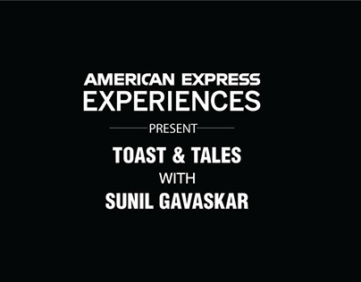 AMERICAN EXPRESS EXPERIENCES PRESENT TOAST & TALES