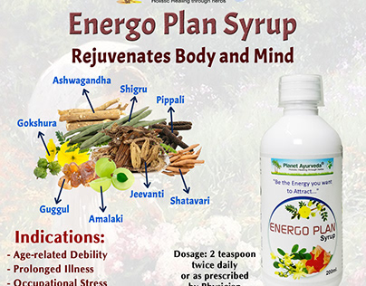 Energo Plan Syrup Rejuvenates Body and Mind