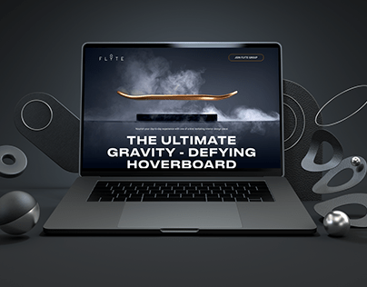 Gravity - Defying Hoverboard Landing Page
