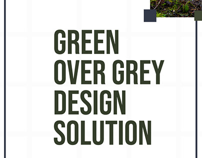 Green Over Grey (Stormwater Management)
