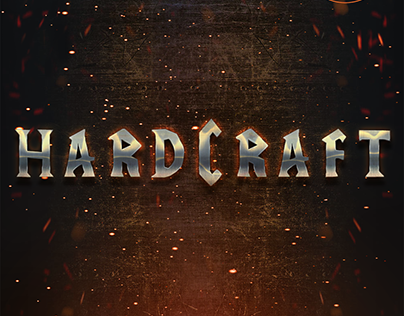 Poster & flyer background for Hardcraft