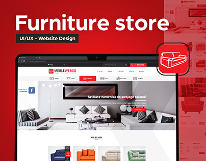 Furniture Store - Website Design UX/UI