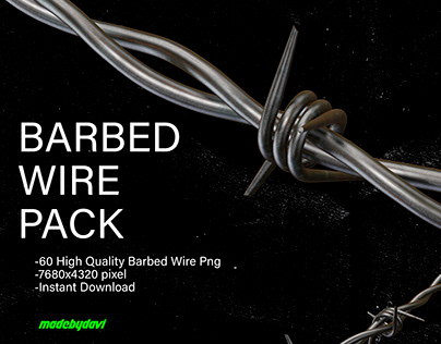 Metallic Barbed Wire Pack