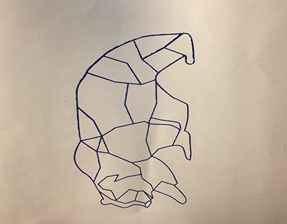 Polygon Animal Print